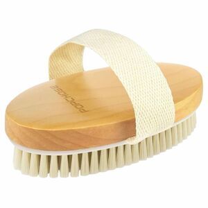 POPCHOSE Dry Brushing Body Brush, Natural Bristles